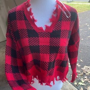 Checkered Sweater